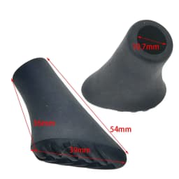 Trekking pole nordic walk stick cane climb replacement alpenstock outdoor camp hike protector cap tip rubber