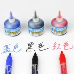 1 Bottle 50ml Refill Ink for Refilling Inks Whiteboard Marker Pen Black Red Blue 3 Colors School Office Supplies Dropship