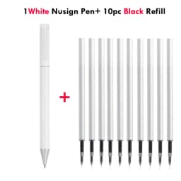 Deli Nusign Metal Gel Pen Set Sign Pen Rollerball Pучка Caneta Gel 0.5MM PREMEC Switzerland Refill Office School Supplier