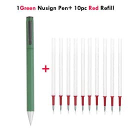 Deli Nusign Metal Gel Pen Set Sign Pen Rollerball Pучка Caneta Gel 0.5MM PREMEC Switzerland Refill Office School Supplier