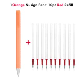 Deli Nusign Metal Gel Pen Set Sign Pen Rollerball Pучка Caneta Gel 0.5MM PREMEC Switzerland Refill Office School Supplier