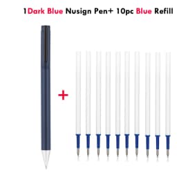 Deli Nusign Metal Gel Pen Set Sign Pen Rollerball Pучка Caneta Gel 0.5MM PREMEC Switzerland Refill Office School Supplier