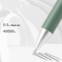 Deli Nusign Metal Gel Pen Set Sign Pen Rollerball Pучка Caneta Gel 0.5MM PREMEC Switzerland Refill Office School Supplier