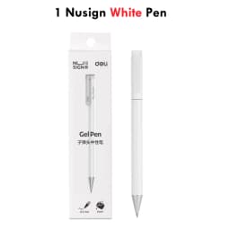 Deli Nusign Metal Gel Pen Set Sign Pen Rollerball Pучка Caneta Gel 0.5MM PREMEC Switzerland Refill Office School Supplier