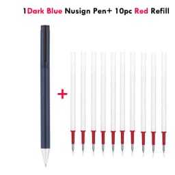 Deli Nusign Metal Gel Pen Set Sign Pen Rollerball Pучка Caneta Gel 0.5MM PREMEC Switzerland Refill Office School Supplier