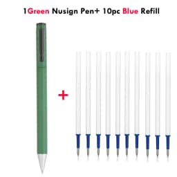 Deli Nusign Metal Gel Pen Set Sign Pen Rollerball Pучка Caneta Gel 0.5MM PREMEC Switzerland Refill Office School Supplier