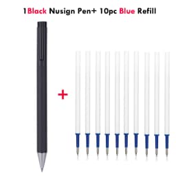 Deli Nusign Metal Gel Pen Set Sign Pen Rollerball Pучка Caneta Gel 0.5MM PREMEC Switzerland Refill Office School Supplier