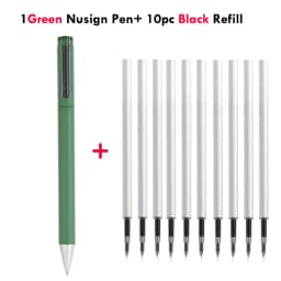 Deli Nusign Metal Gel Pen Set Sign Pen Rollerball Pучка Caneta Gel 0.5MM PREMEC Switzerland Refill Office School Supplier