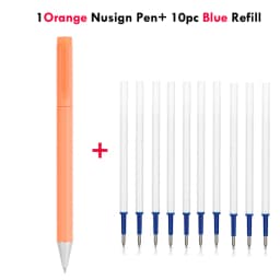 Deli Nusign Metal Gel Pen Set Sign Pen Rollerball Pучка Caneta Gel 0.5MM PREMEC Switzerland Refill Office School Supplier