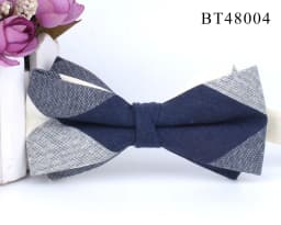 Cotton Bowtie For Groom Fashion Striped Bow tie For Men Women Beige Brown Bow knot Adult Plaid Bow Ties Cravat Groomsmen Bowties