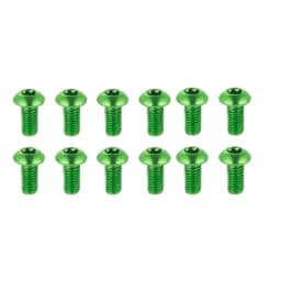 CNC MTB Road Bike Brake Rotors Torx Bolts T25 Steel Bicycle Disc Brake Rotor Bolts 12pcs