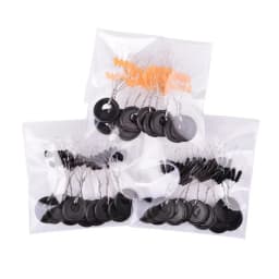 60pcs/set Resistance Space Beans Stopper Not To Hurt The Line Vertical Beans Carp Fishing Tackle Accessories Easy Use