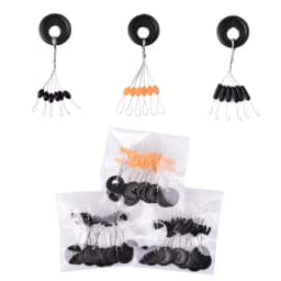 60pcs/set Resistance Space Beans Stopper Not To Hurt The Line Vertical Beans Carp Fishing Tackle Accessories Easy Use