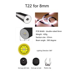 WS2812B WS2811 LED Neon Rope Tube WS2812 SK6812 WS2813 WS2815 Flexible LED Strip Light Silica Gel Soft Lamp Tube IP67 Waterproof