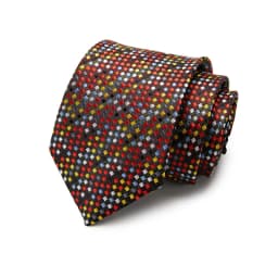 Fashion Men's Colourful Tie Silk Formal Ties Necktie Narrow Slim Skinny Cravate 7.5cm Neckties