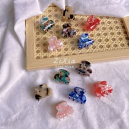 Exquisiteacetic acid catch clip mini girl bangs clip Korean net red hair clip simple temperament children adult braided hairclip