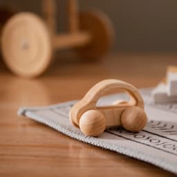 1Pcs Baby Wooden Toys Beech Wood Van Blocks Cartoon Car Montessori Educational Toys Boy Girl Baby 0-12 Months Toys Newborn Gifts