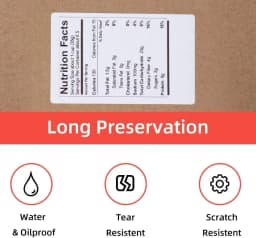 Phomemo Thermal Papel for M110/M200 Printer Home Office Labels Colorful Adhesive Paper Round Square Printable Sticker Paper