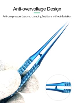 RELIFE RT-11C /RT-15C Flying Tweezers Titanium Alloy Precision for Mobile Phone Repair Motherboard BGA Fingerprint Tweezers