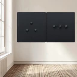 Toggle Switch Power Socket With Double USB Outlet Retro Light Switch Wall Plug Black Matte Metal Vintage Switches and Socket