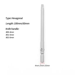 800/801/802 hexagonal electric screwdriver bit 60mm with magnetic screwdriver set S2 steel