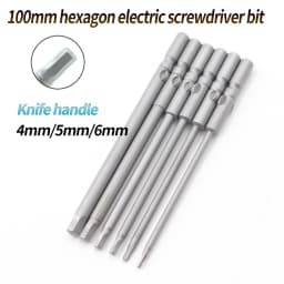 800/801/802 hexagonal electric screwdriver bit 60mm with magnetic screwdriver set S2 steel