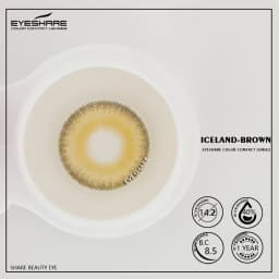 EYESHARE 2PCS/Pair Fashion Natural Color Contact Lens Eye Colored Lenses Contacts Beauty Equipment