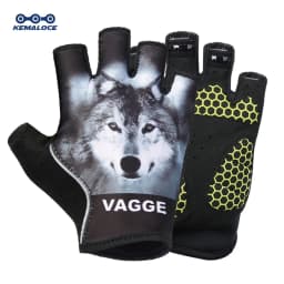 KEMALOCE Cycling Gloves Men Women Road Racing Half Finger Summer Mittens Non-Slip Reflective Outdoor Sport Adult MTB Bike Glove