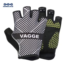 KEMALOCE Cycling Gloves Men Women Road Racing Half Finger Summer Mittens Non-Slip Reflective Outdoor Sport Adult MTB Bike Glove