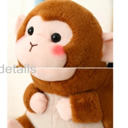 18-40cm Ball Shape Animals Stuffed Cartoon Bunny Pink Pig Monkey Elephant Penguin Hug Cuddly Plushies Toys Ferry Plush Soft Doll