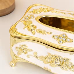 European-style tissue box_creative acrylic retro living room kitchen drawer box_hotel KTV bathroom bar storage box