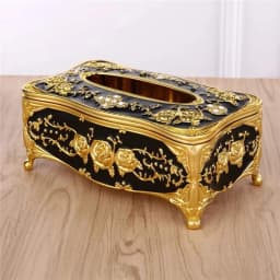 European-style tissue box_creative acrylic retro living room kitchen drawer box_hotel KTV bathroom bar storage box