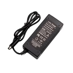 36V 2A Lithium Battery Charger For 42V 2A 10Series Li-ion Battery Pack Silent Charger DC 5.5*2.1MM Connector 3P GX12 Plug DC 8MM