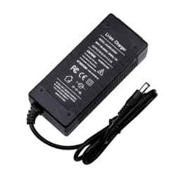 36V 2A Lithium Battery Charger For 42V 2A 10Series Li-ion Battery Pack Silent Charger DC 5.5*2.1MM Connector 3P GX12 Plug DC 8MM