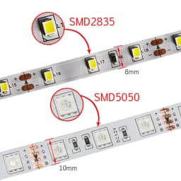 LED Strip Light 12V 5m 10m 15m 20m 50m 100m SMD 5050 300 LEDs Pixels 2835 Diode Tape RGB White IP65 LED Ribbon Flexible Lights