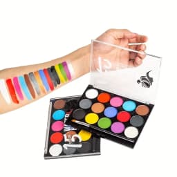 Water Based Face Paint Kit Watercolor For Art Halloween And Christmas Fancy Dress Parties Cosplay Baby Shower Sporting Events