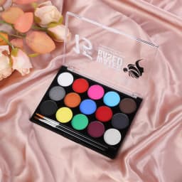 Water Based Face Paint Kit Watercolor For Art Halloween And Christmas Fancy Dress Parties Cosplay Baby Shower Sporting Events
