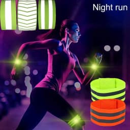 Bind Strap Outdoor Running Reflector Wristband Bike Safety Alert Cycling Reflective Strips Warning Armband Sport Tape