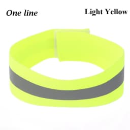 Bind Strap Outdoor Running Reflector Wristband Bike Safety Alert Cycling Reflective Strips Warning Armband Sport Tape