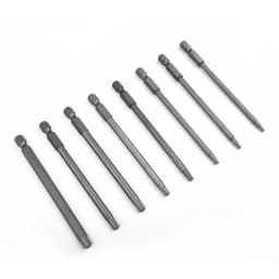 1Pcs 1/4" Hex Magnetic Torx Screwdriver Bit 100mm T8/T10/T15/T20/T25/T27/T30/T40 S2 Alloy Steel Electric Screwdriver Bits