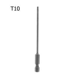 1Pcs 1/4" Hex Magnetic Torx Screwdriver Bit 100mm T8/T10/T15/T20/T25/T27/T30/T40 S2 Alloy Steel Electric Screwdriver Bits
