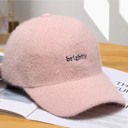 FS Khaki White Letter Winter Cashmere Baseball Cap For Men Luxury Brand Women Designer Hat Travel Trucker Caps Gorras Hombre