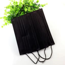 50Pcs Disposable Dust Mask Black Mouth Protection Face Mask Filter Pollen Respirator For Personal 3/2/1 Layer Protective Mask