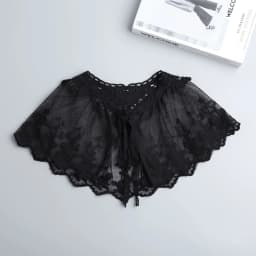Sweet Lace Embroidered Fake Collar Shawl Blouse Decoration Detachable Collar Women's Shirt Dress False Collar Top Accessories