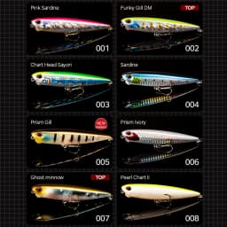 Hunthouse REALIS Pencil Fishing Bait 65mm/5.5g 100mm/14.5g Topwater Crankbait Pesca Artificial Lure Stickbait For Bass LW510