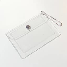 Women's Credit Card Holder Wallet Fashion Transparent Waterproof Pvc Business Card Purse Men Id Card Wallet Girl Coin Purse Bag