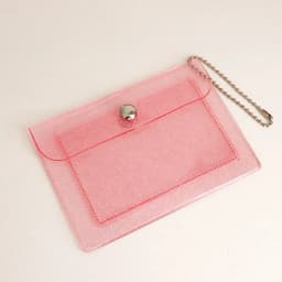 Women's Credit Card Holder Wallet Fashion Transparent Waterproof Pvc Business Card Purse Men Id Card Wallet Girl Coin Purse Bag
