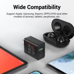 Vention 20W Fast USB Charger Type C PD Fast Charging for iPhone 17 16 15 Quick Charge QC 3.0 Mobile Phone Charger EU UK CN Plug