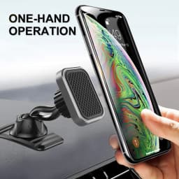 Untoom Magnetic Car Phone Holder Mobile Phone Holder in Car Magnet Car Mount Mobile Cell Phone Stand for iPhone Xiaomi Samsung