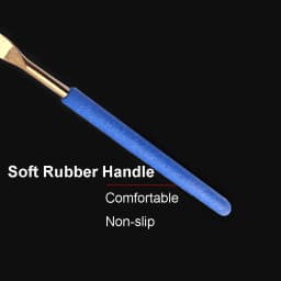 10pcs Titanium Coated Diamond Files Set 3x140mm Soft Rubber Handles Variety Shapes Diamond Needle Files for Metal Glass Ceramics